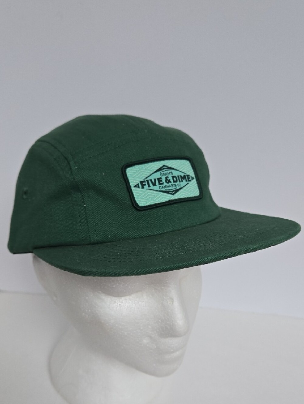 Gram's Five & Dime Green 5-Panel Cap Newport Maine